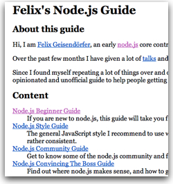 Felixnodejsguide